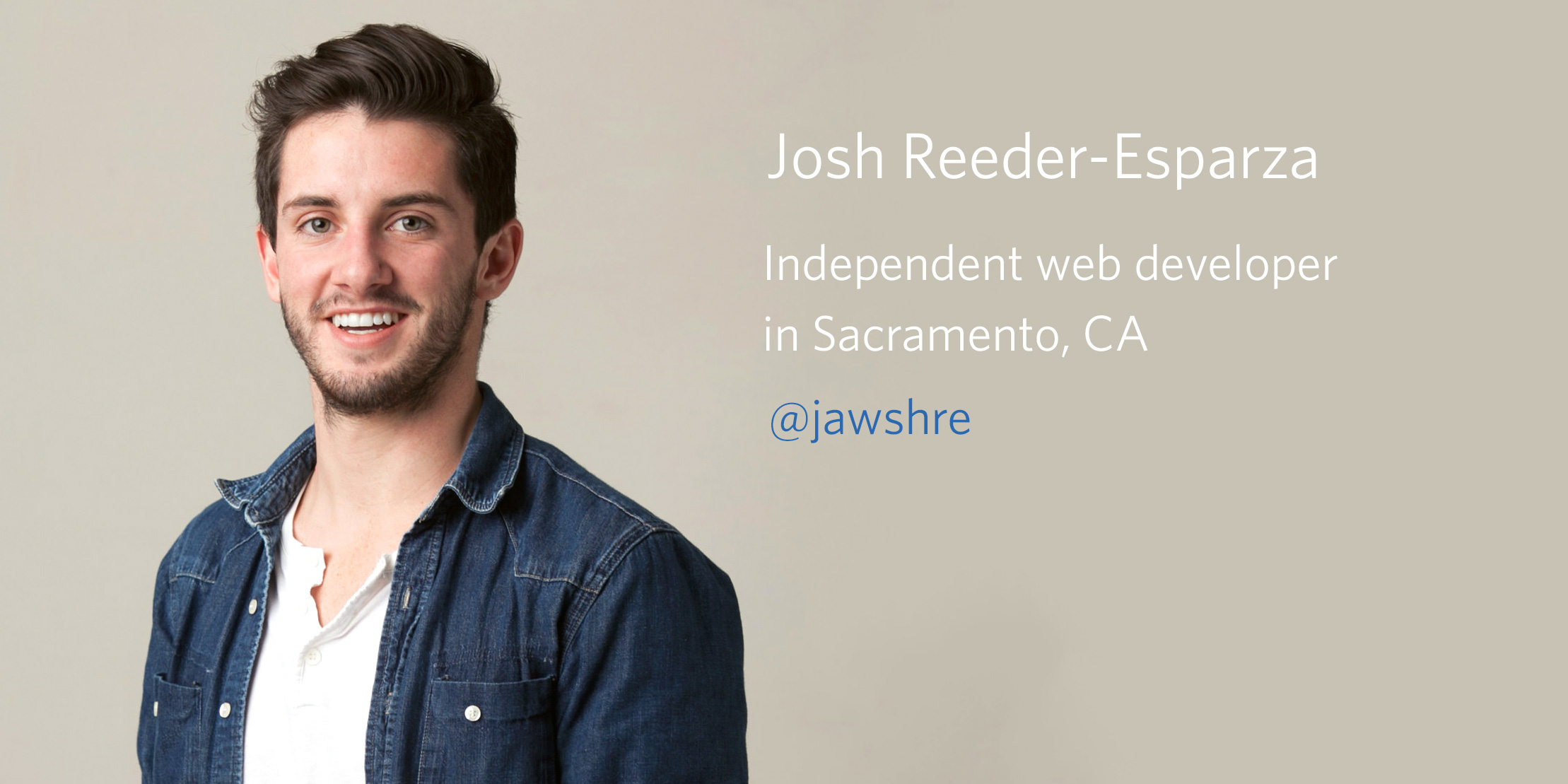 Full-Stack Developer & Designer in Knoxville | Josh Reeder-Esparza